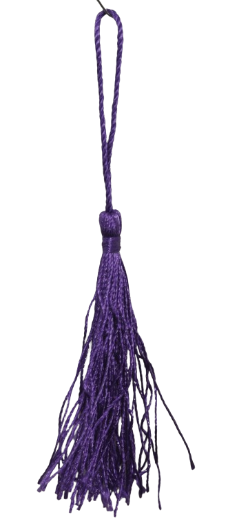 Tassels 130mm Purple No24