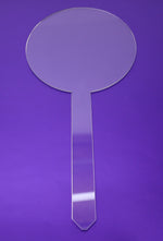 Cake Toppers Acrylic Perspex Round