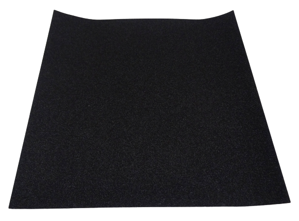 Glitter Sticker Adhesive Craft Vinyl Black 2pcs 25x30cm