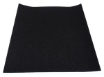 Glitter Sticker Adhesive Craft Vinyl Black 2pcs 25x30cm