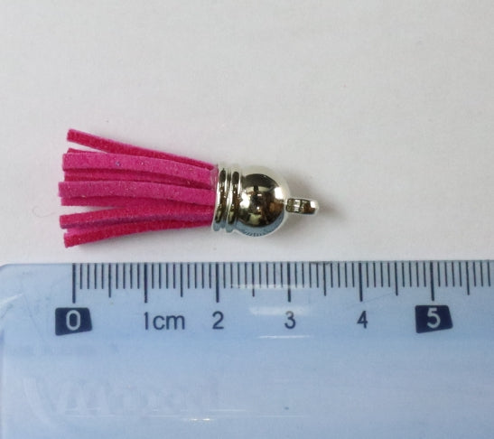 Tassels Silver 35mm Royal Blue No 28