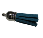 Tassels Silver 35mm Petrol Blue No 29