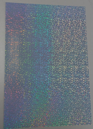 Vinyl Sticker Paper Holographic Sparkle A4 (6pcs)