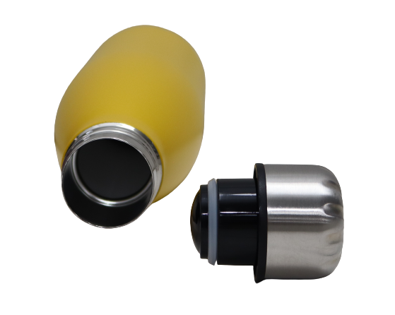 Double Wall Cola Bottle 500ml Yellow