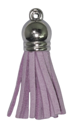 Tassels Silver 35mm Light Lilac No 18