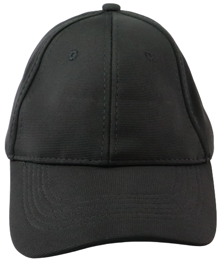 Cap Golfers Polyester 6 Panel Black