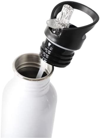 Water bottle Loop top 600ml white