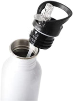 Water bottle Loop top 600ml white