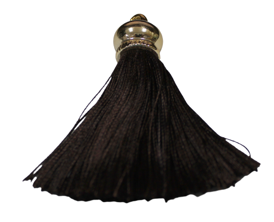 Tassels 65mm Burnt Dark Brown