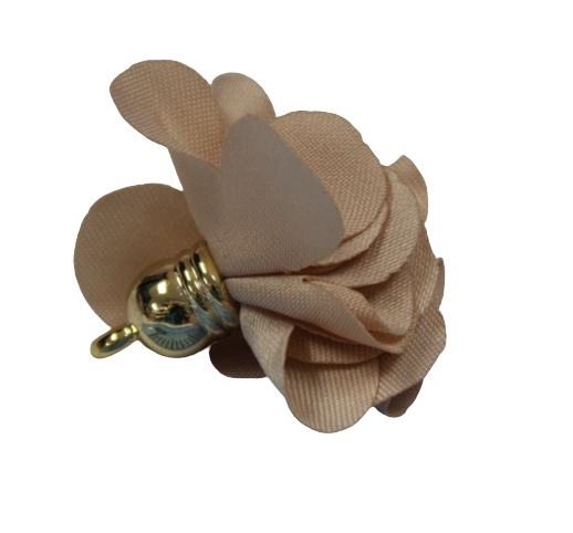 Tassels 25mm Flower Beige