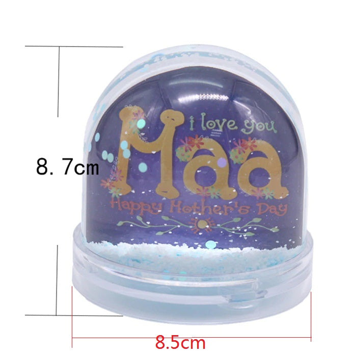 Snow Globes White snow (2 picture)