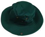 Cap Cricket Safari Style Round Brim Bottle Green