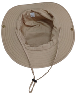 Cap Cricket Safari Style Round Brim Beige