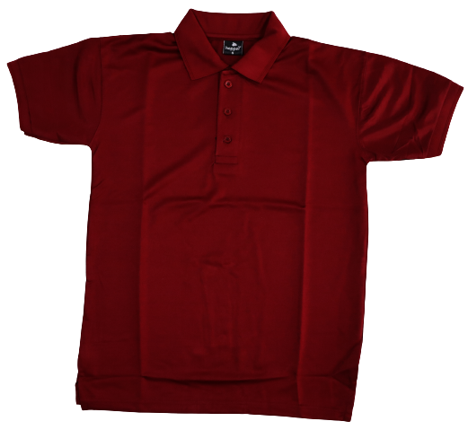 Golfers Drifit Polyester 220 gram Maroon Medium