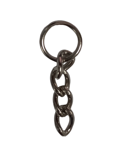 Keyring 10mm ring with 30mm Chain