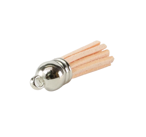 Tassels Silver 35mm Peach No 30
