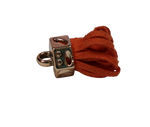 Tassels 25mm Hexagon Burnt Orange