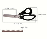 Scissors 9.5 inch Zig-Zag