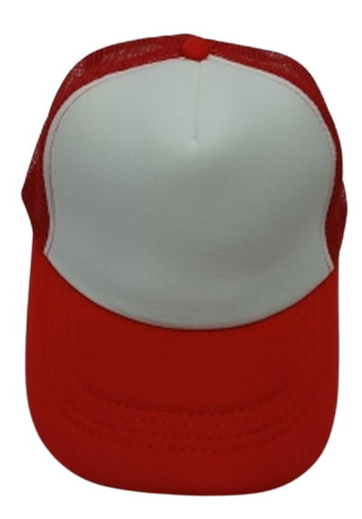 Cap Sublimation Mesh Trucker Red