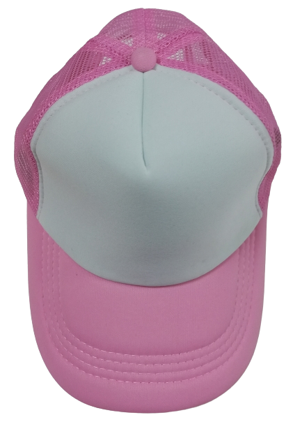 Cap Sublimation Mesh Trucker Pink