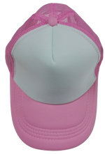 Cap Sublimation Mesh Trucker Pink