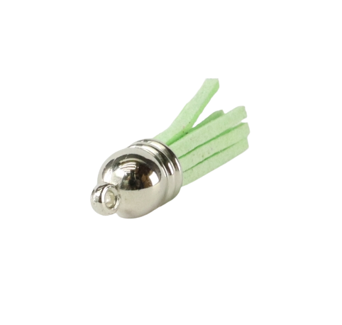 Tassels Silver 35mm Light Green No 37