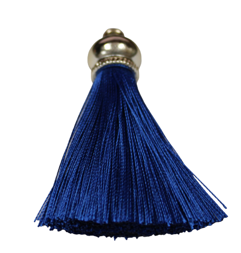 Tassels 65mm Sapphire Blue