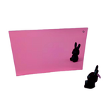 Acrylic Sheet Mirror Dark Pink A5