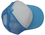 Cap Sublimation Mesh Trucker Light Blue