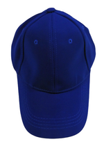 Cap Golfers Polyester 6 Panel Royal Blue
