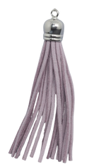 Tassels Silver 80mm Light Mauve No 50