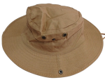 Cap Cricket Safari Style Round Brim Tan
