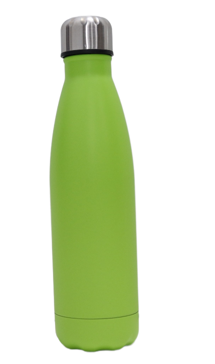 Double Wall Cola Bottle 500ml Lime Green