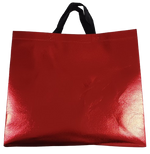 Shopping Tote bag Metallic Red for Vinyl