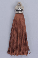 Tassels 90mm Light Gold Caramel Brown No29