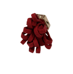Tassels 25mm Hexagon Red