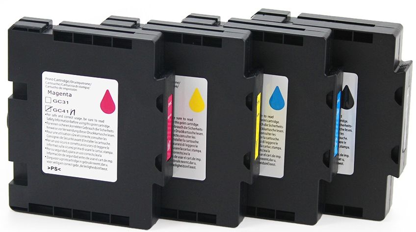 Ricoh Sublimation Cartridge Set of 4 GC41