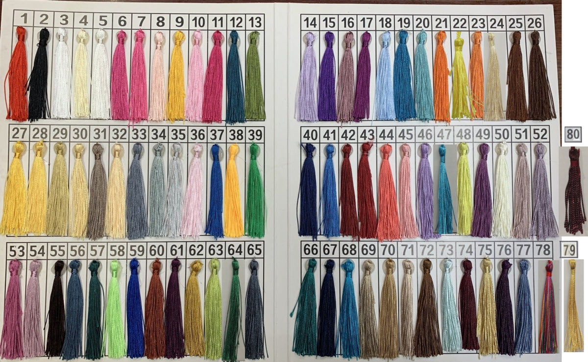 Tassels 130mm Light Grey No 34
