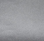 Glitter Sticker Adhesive Craft Vinyl Silver 2pcs 25x30cm