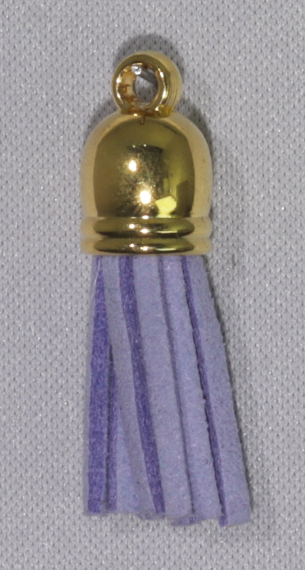 Tassels Gold 35mm Lilac No 10