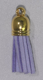 Tassels Gold 35mm Lilac No 10