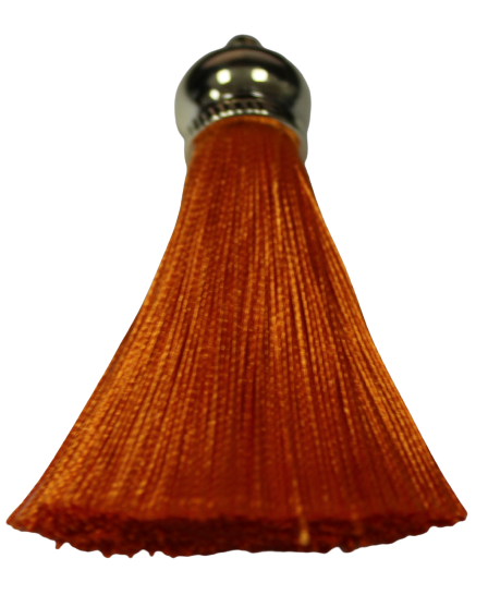 Tassels 65mm Burnt Orange
