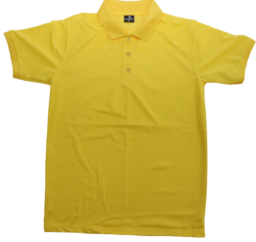 Golfers Drifit Polyester 220 gram Yellow 3X-Large