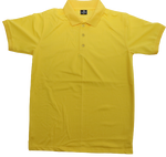 Golfers Drifit Polyester 220 gram Yellow 3X-Large
