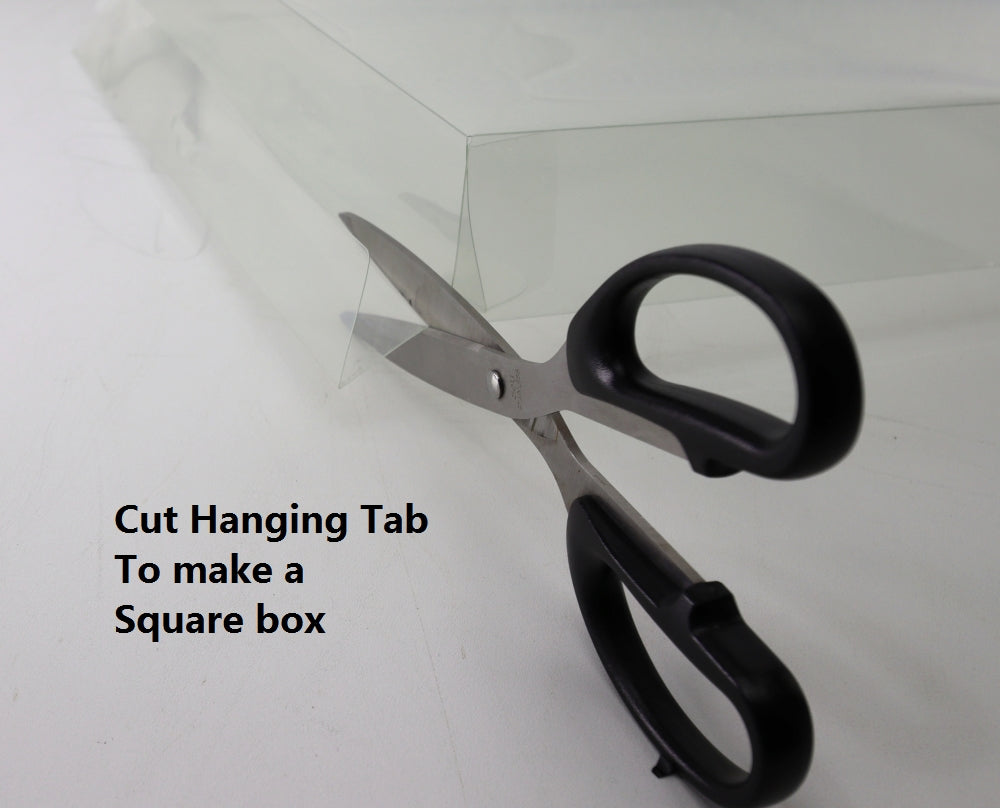 Gift Box Clear PVC 200x200 (height 50mm)