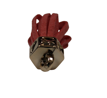 Tassels 25mm Hexagon Burnt Orange