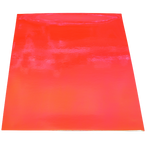 Vinyl Sticker Permanent Holographic Neon Orange to Gold CH07 25x30cm 2pcs