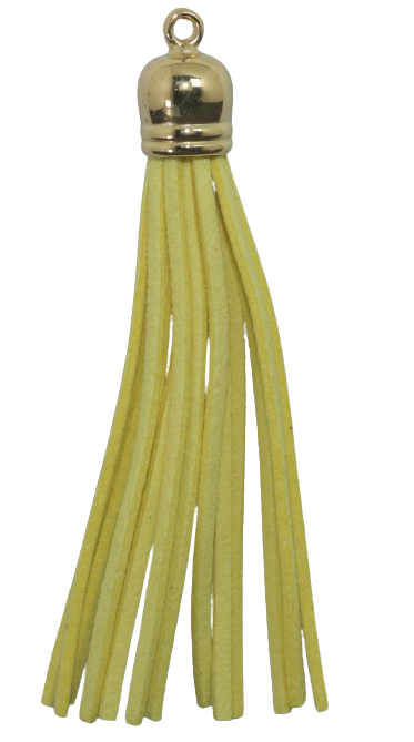 Tassels Gold 80mm Lemon No 17