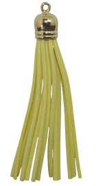 Tassels Gold 80mm Lemon No 17