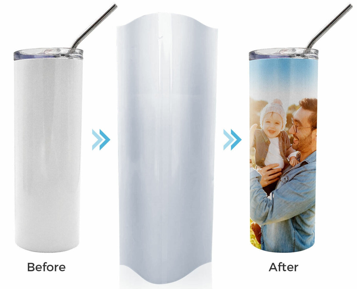 Shrink Wrap 180x290mm for Flask / Waterbottle 20-30 Oz